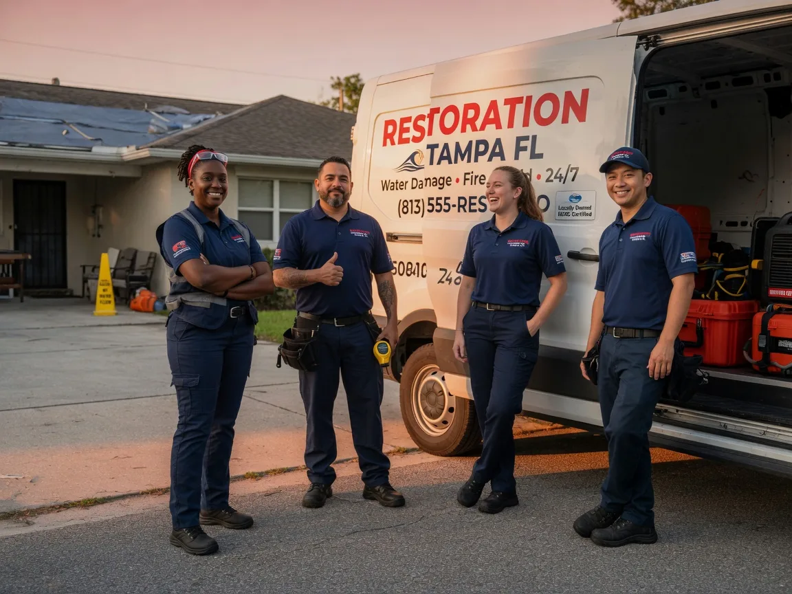 Water Damage Restoration company in Glenwood, WA